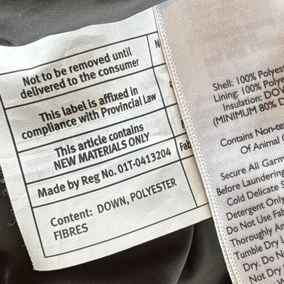 Eddie Bauer EB650 Down Puffer Full Zip Vest Green Size Small Classic L39 - Picture 13 of 13